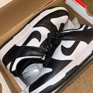 New , worn once, Nike dunks